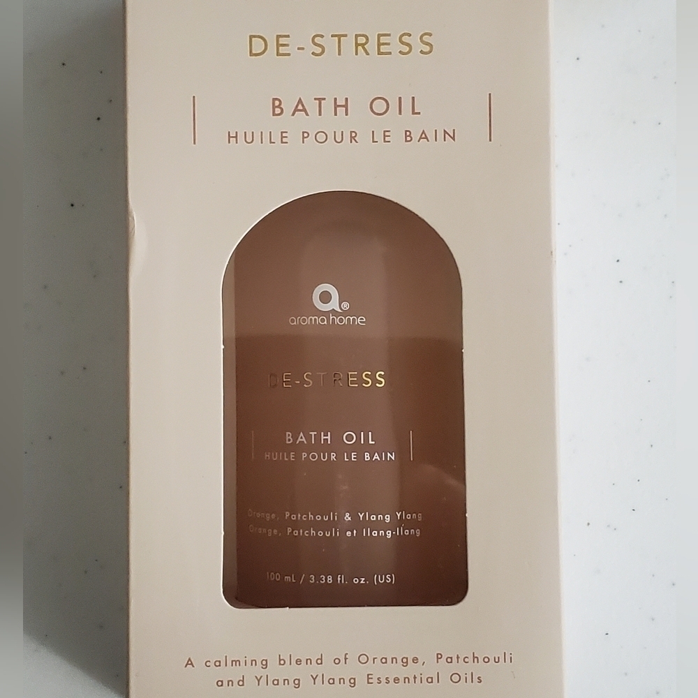 De-Stress Bath Oil